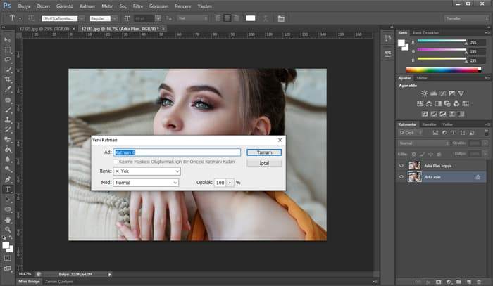 photoshop actions tek tıkla fotoğrafı çizime dönüştürme