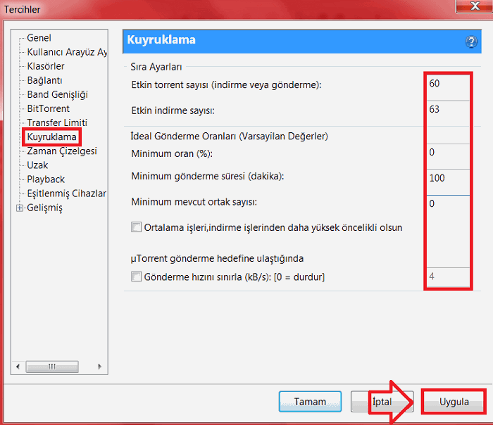 utorrent hızlandırma trackerleri