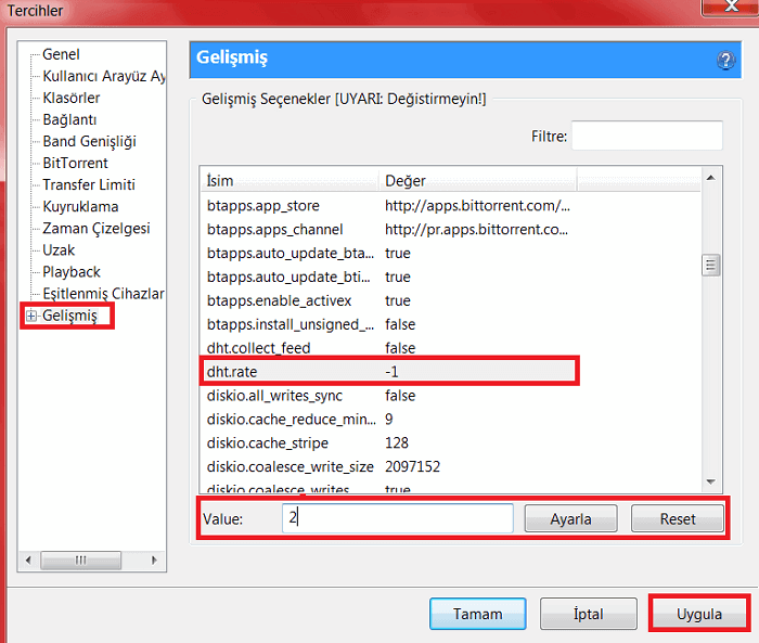 utorrent hızlandırma trackerleri