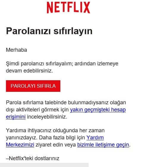 Netflix Şifre Değiştirme Nasıl Yapılır?