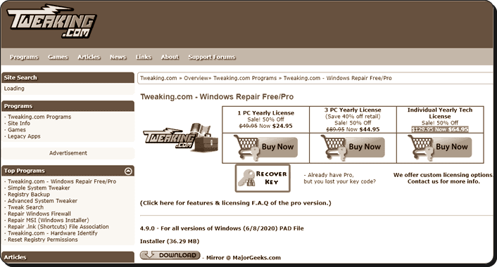 Windows İçin En İyi 12 Bakım Onarım Programı