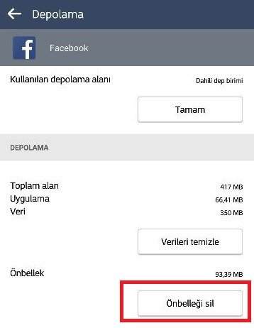 android 7 önbellek temizleme