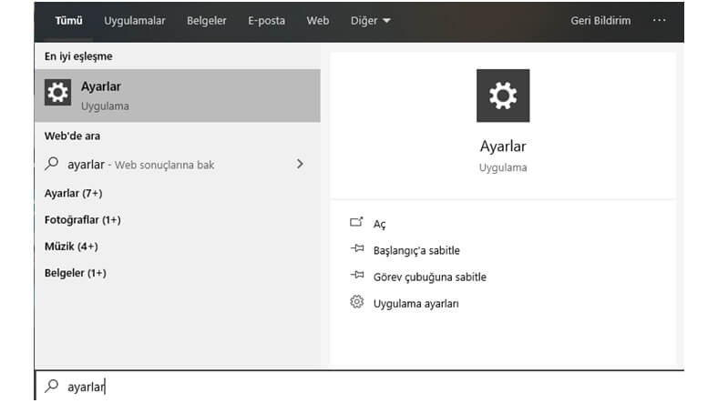 4 Adımda Windows 10 Yazı Boyutu Değiştirme