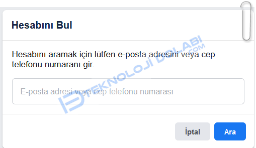 Facebook Hesabıma Giriş Yapamıyorum!