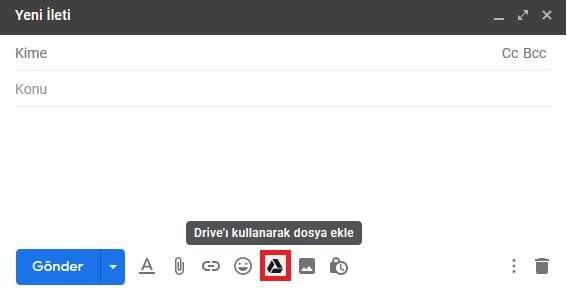 GMail ile 25 MB’dan Büyük Dosya Nasıl Gönderilir ?