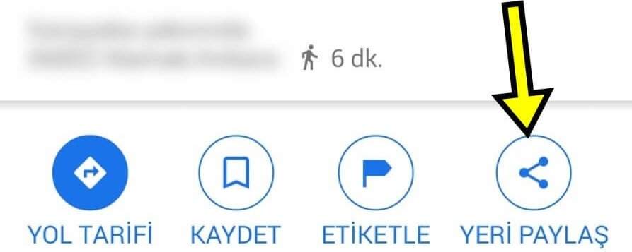 Google Konum Gönderme