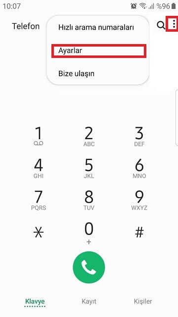 Telefonum biri aradığında meşgul çalmasın!