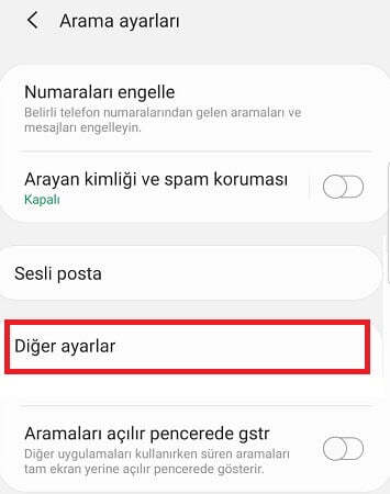 Telefonum biri aradığında meşgul çalmasın!