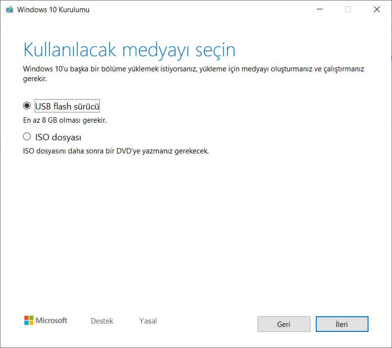 Windows 10 Türkçe ISO İndirme ve Kurulum Rehberi