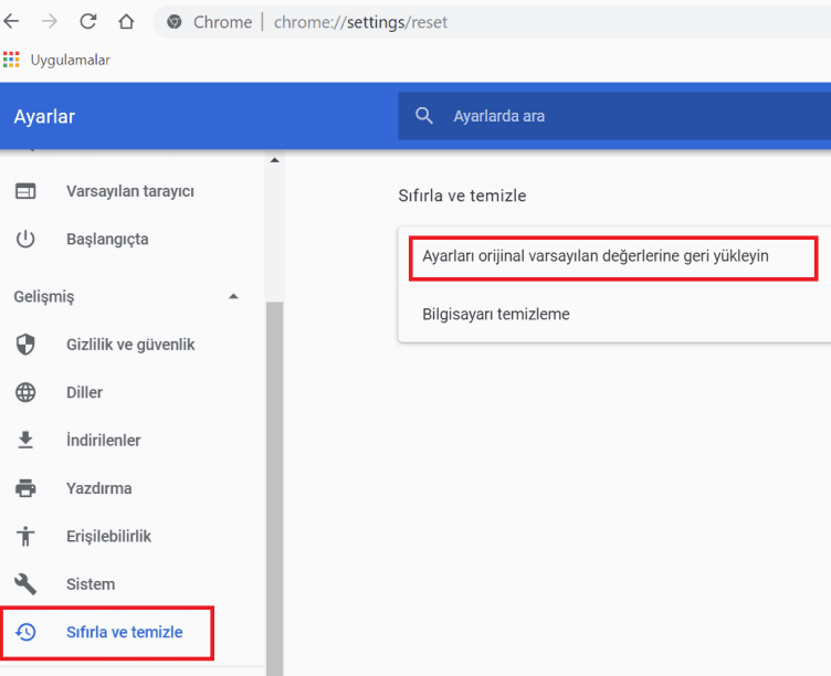 Chrome Ekran Siyah Oldu Nasıl Düzelir ?