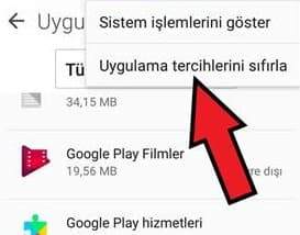 Google Play Hizmetleri durduruldu hatası çözümü