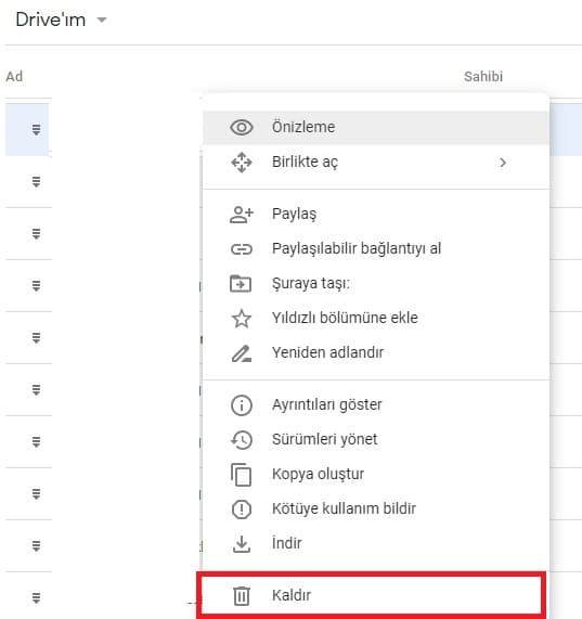 Google Drive Ücretsiz Alan Arttırma