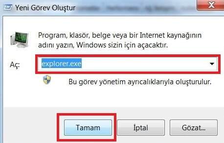 Windows 10 Masaüstü simgeleri kayboldu sorunu nasıl çözülür?