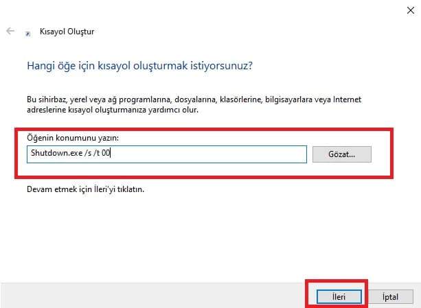 bilgisayarı kapat kısayolu, mouse olmadan bilgisayar kapatma, bilgisayarı hızlı kapatma, windows 10 bilgisayarı kapatma kısayolu