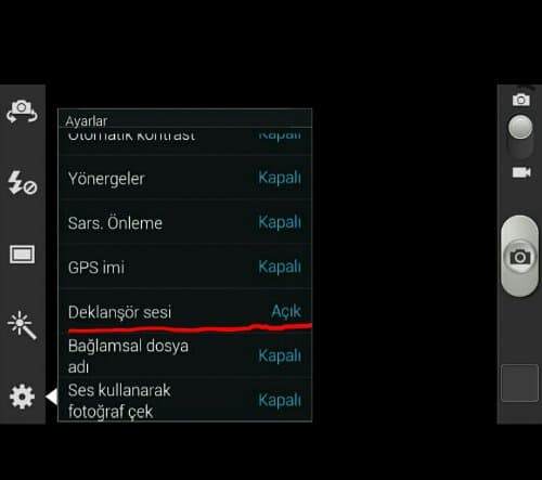 telefonda kamera sesi nasıl kapatılır, kamera sesi kapatma programı, kamera deklanşör sesini kapatma