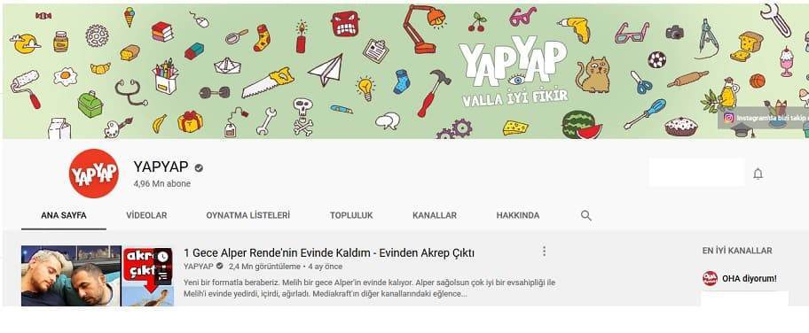 Youtube'da en çok kazanan 20 Türk kanalı, en çok kazanan türk youtuberlar, en çok kazanan youtuberlar turkiye, youtube en çok kazanan
