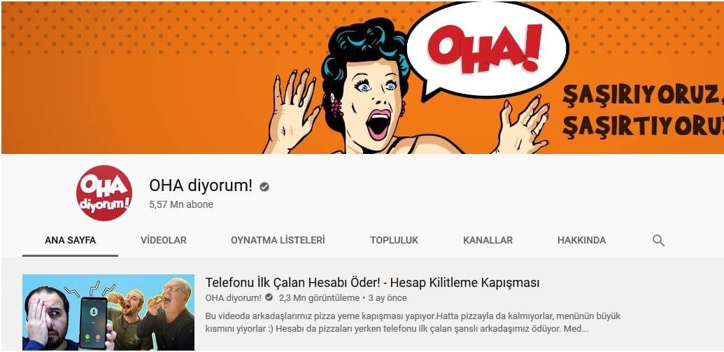 Youtube'da en çok kazanan 20 Türk kanalı, en çok kazanan türk youtuberlar, en çok kazanan youtuberlar turkiye, youtube en çok kazanan