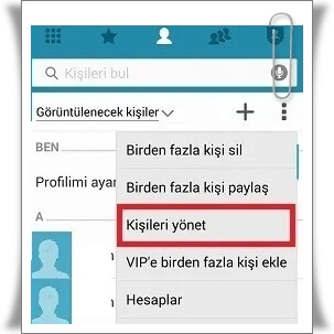 Android Rehberde Kişi Mevcut Değil Hatası nasıl çözülür ?