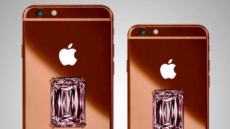 Dünyanın en pahalı 12 Telefonu, Dünyanın en pahalı telefonları, En pahalı telefon, Dünyanın en pahalı telefonu, Falcon SuperNova iPhone 6 Pink Diamond