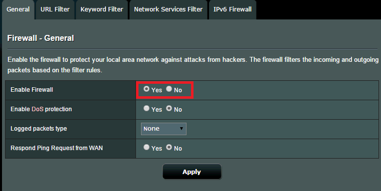 Modemlerde Güvenlik Duvarı kapatma,Modem firewall kapatma