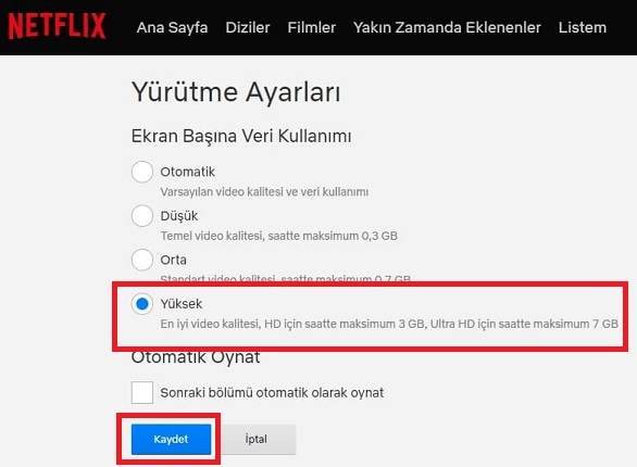 Netflix kalite yükseltme,Netflix görüntü kalitesi bozuk,Netflix çözünürlük Öğrenme,Netflix HD izleyemiyorum,Netflix HD izlemek