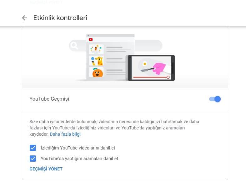 YouTube geçmişini otomatik olarak silme,YouTube Geçmişi silme,Youtube geçmişi nasıl silinir,Youtube Arama geçmişi nasıl temizlenir