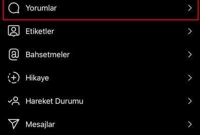 instagram yorum sınırlandırma,instagram yorum engelleme,instagram yorum engeli