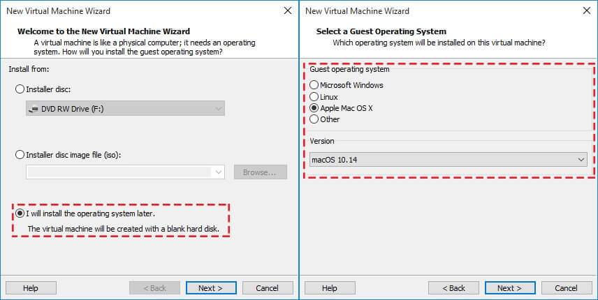 VMware macOS Catalina Kurulumu, macOS Catalina ISO, VMware Workstation Unlocker,VMware Tools