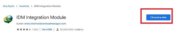 Chrome IDM Eklentisi Nasıl Eklenir?