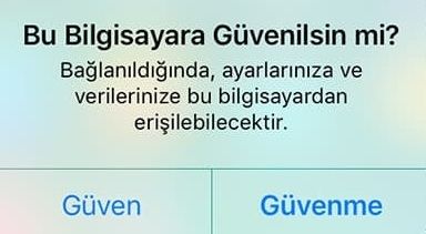 iPhone'daki Fotoğraflar Bilgisayarda Görünmüyor Sorunu Çözümü