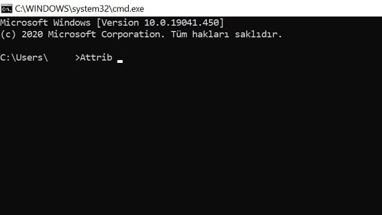 Attrib Komutu Nedir?
