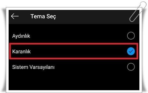 Instagram Karanlık Mod Nasıl Açılır?