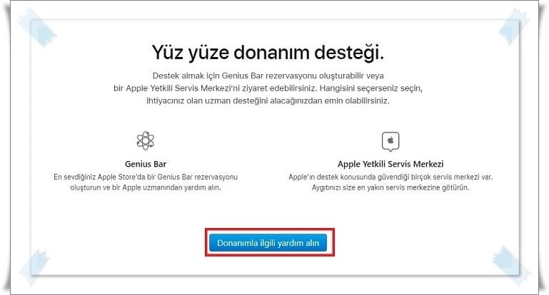 Teknik Destek için Apple Randevu Alma Nasıl Yapılır?