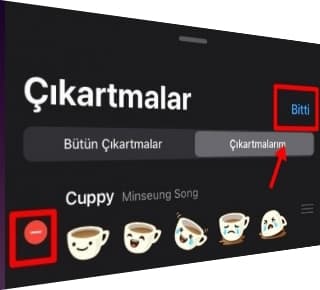 WhatsApp Sticker Nasıl Silinir?