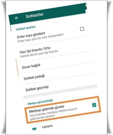 WhatsApp'tan Gelen Fotoğraflar Galeriye Nasıl Kaydedilir?