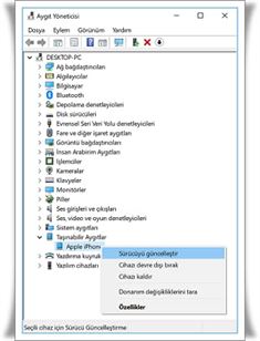iPhone neden bilgisayara bağlanmıyor?