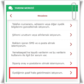 Yemeksepeti Hesap Silme Nasıl Yapılır?