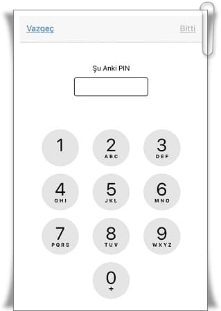 iPhone PIN Kodu Değiştirme - Kesin Yöntem