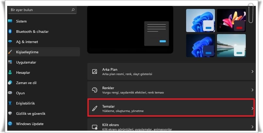 Windows 11 Karanlık Mod Nasıl Açılır?