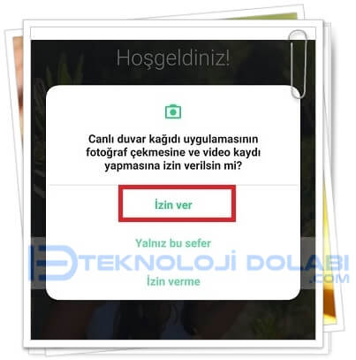 Telefonda Şeffaf Duvar Kağıdı Nasıl Yapılır?