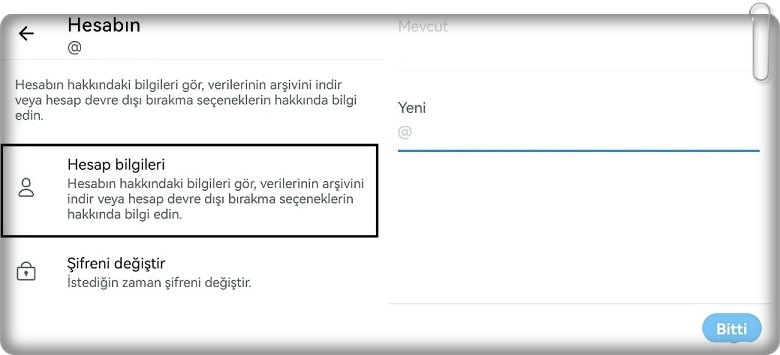 5 Basit Adımda Twitter İsmini Değiştirme