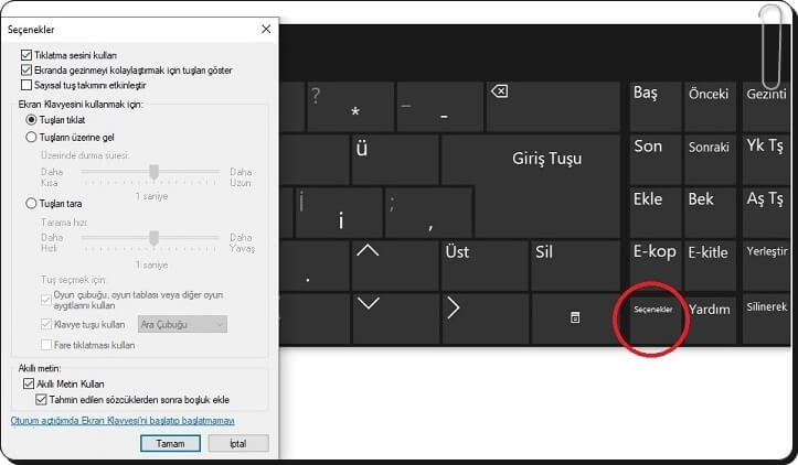 Windows Sanal Klavye Nasıl Açılır?