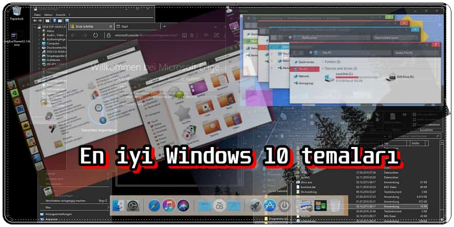 En İyi 10 Windows 10 Teması