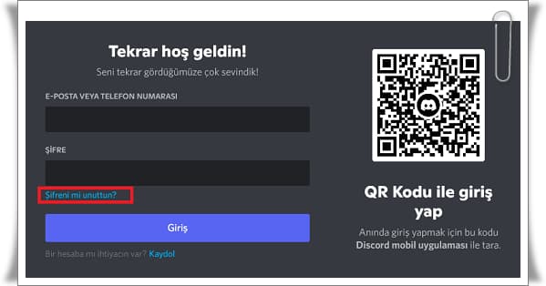 Discord Şifremi Nasıl Bulurum?