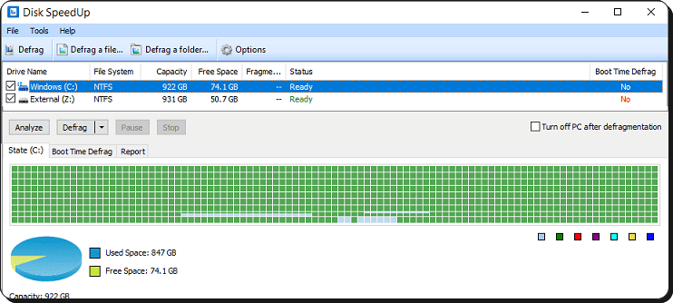 En iyi 9 Ücretsiz Disk Birleştirme Programı!