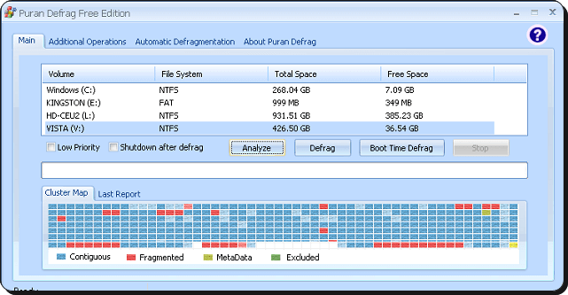 En iyi 9 Ücretsiz Disk Birleştirme Programı!