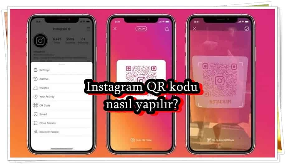 Instagram QR Kodu Oluşturma