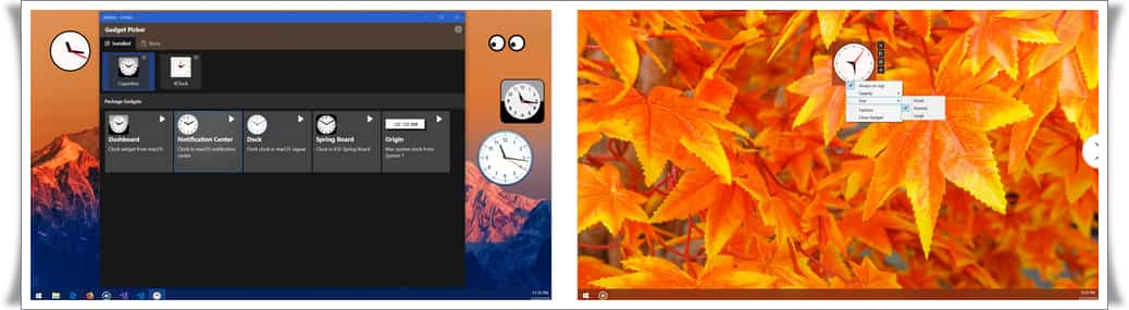 Bilgisayarda Masaüstüne Saat Ekleme (Windows Saat Widget)