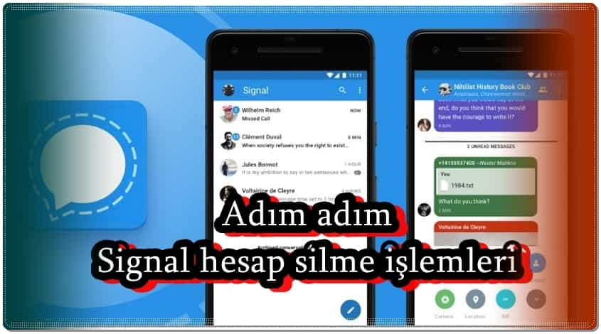 Signal Hesabı Nasıl Silinir?