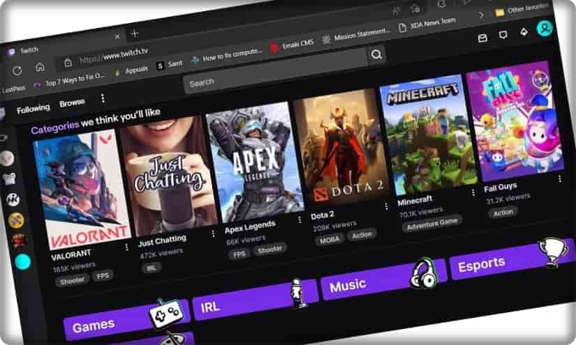 Twitch Akışı için En İyi 5 Tarayıcı